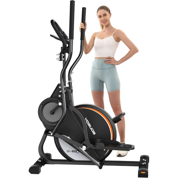 YOSUDA Pro Cardio Climber Stepping Elliptical Machine, 3-in-1 Elliptical Machine Stair Stepper Trainer