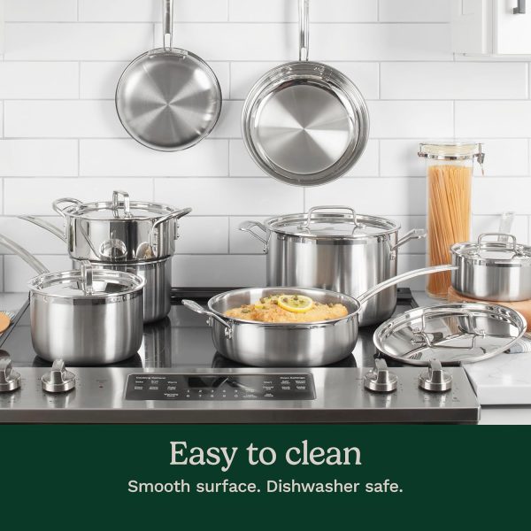 Cuisinart 12 Piece Cookware Set, MultiClad Pro